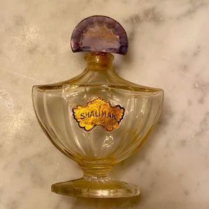 Vintage Guerlain Paris Shalimar Perfume Bottle